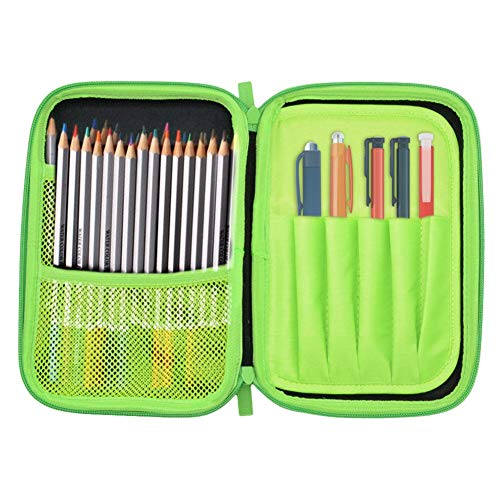 succeedw Estuche De Lápices Bolsa De Almacenamiento Caja De Papelería Estuche De Lápices con Compartimentos Estuche De Lápices Estuche De Papelería Gran Capacidad Bolsa De Almacenamiento