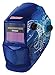 Westward, 22XX44, Auto Dark Welding Helmet, 4, 9-13, Blu/Wh