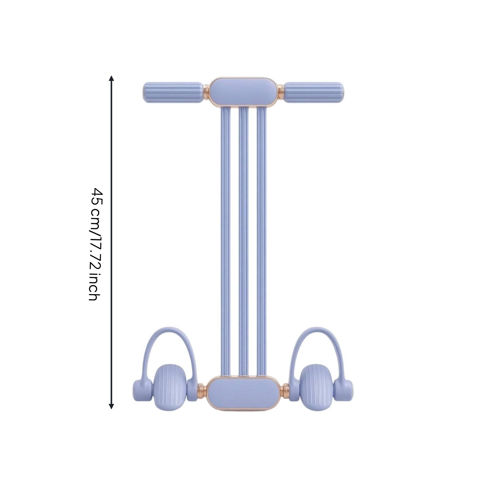 Pedal-Widerstandsband vielseitig Pedal-Expander elastisch Fitnessgerät für Anfänger, Heimtraining, Büro