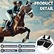 Pferde Integral Fliegenmaske, Stretchy Pferde fliegenmaske, Abnehmbare pfe-rde fliegen-Maske, Horse Fly Mask, Pfe-rdema-ske mit Ohren, Stretchy Fly Ma-sk, Geeignet für zur Abwehr von Mücken