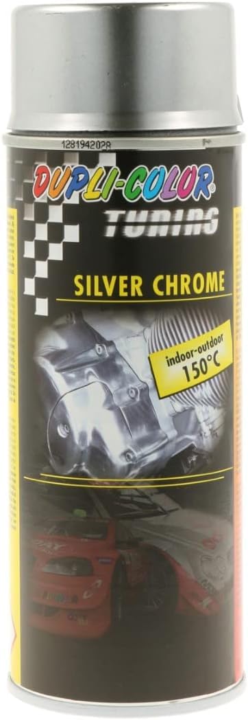 Duplicolor 674761 Peinture pour Véhicule Tuning Metallic, Chrome Argenté, 400 ML