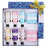 Spa Luxetique Crème pour les Mains, 6PC Lotions pour les Mains, 2PC Savons pour les mains, Coffret Cadeau pour Femmes, Idée Cadeau de Nöel