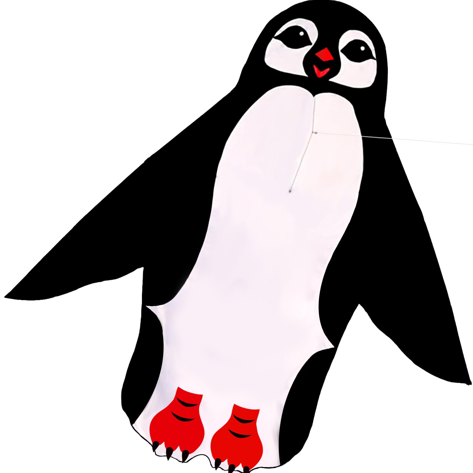 HENGDA KITE Penguin Kite,for Kids and Adults,Easy to Fly,Excellent Fabric and Structure Design,The Pictures are Beautiful in high Definition,Suitable for Beginners