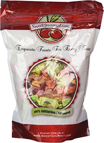 SweetGourmet Golightly Sugar Free Assorted Fruit Chews, 1 lb