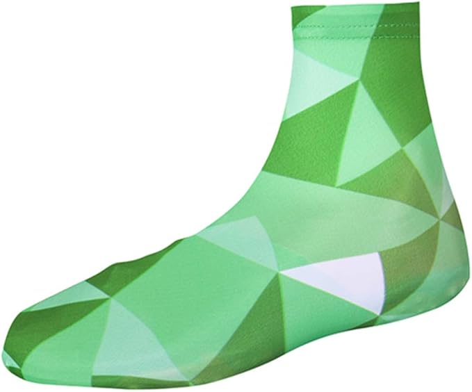 Cubrezapatillas de ciclismo verde talla L miniatura 4