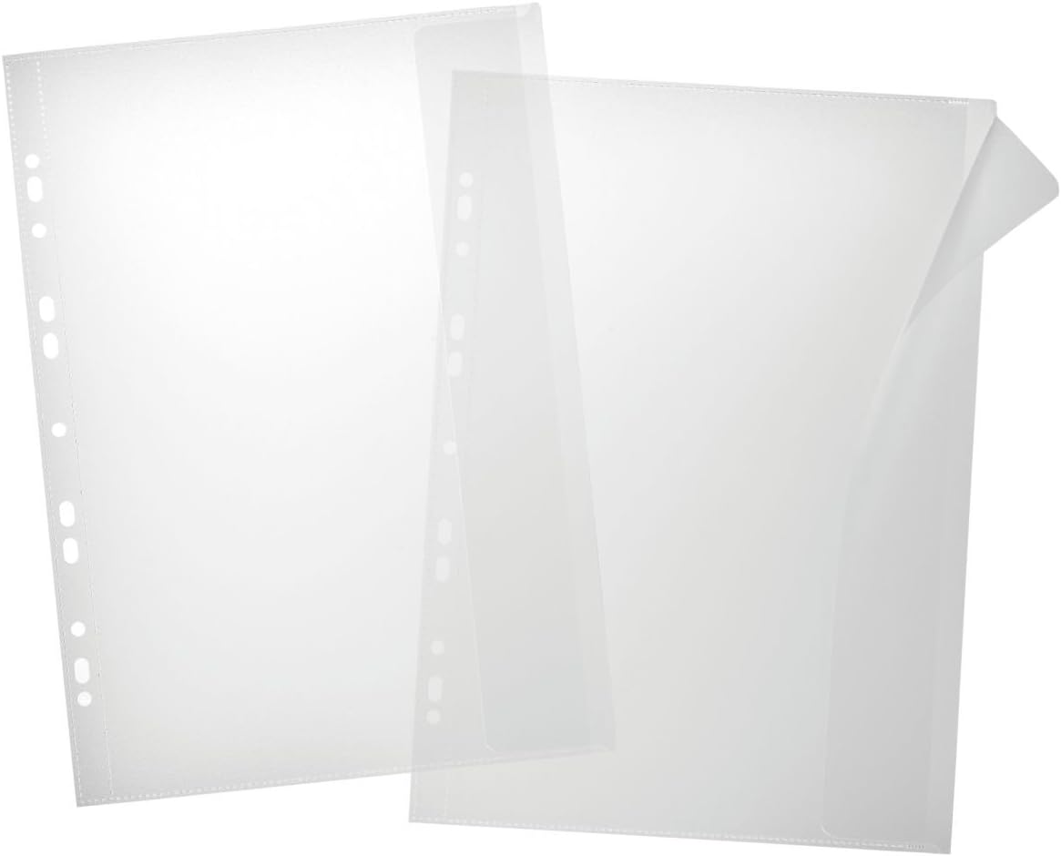Pagna Documents Envelope 215 x 330 mm Suitable for All PAGNA-Dokumentenmappen 5er Pack of, Colour: Transparent