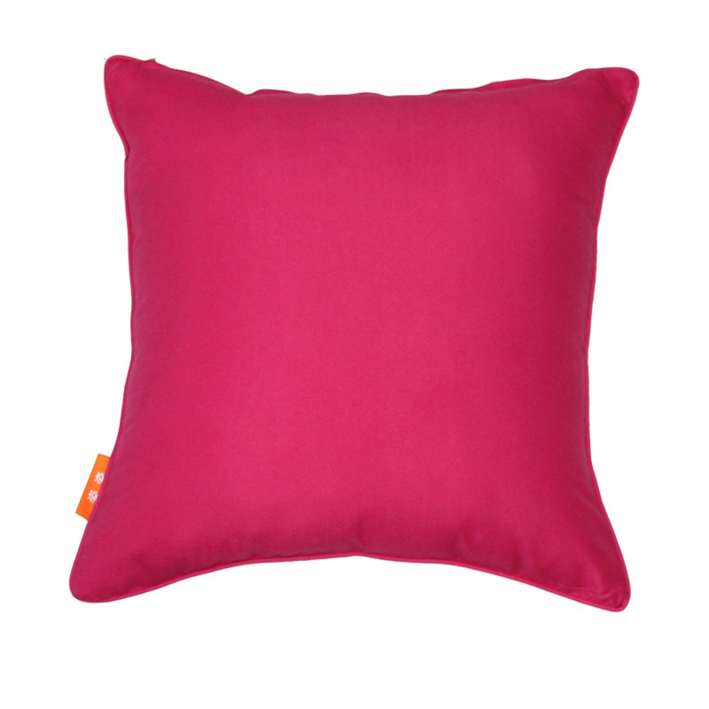 Coussin couleur pure fibre simple et base coton respirant de 50cm
