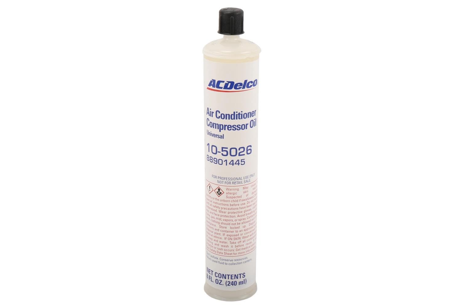 ACDelco GM Original Equipment 10-5026 (88901445) Air Conditioning System PAG Oil - 8 oz Cartridge