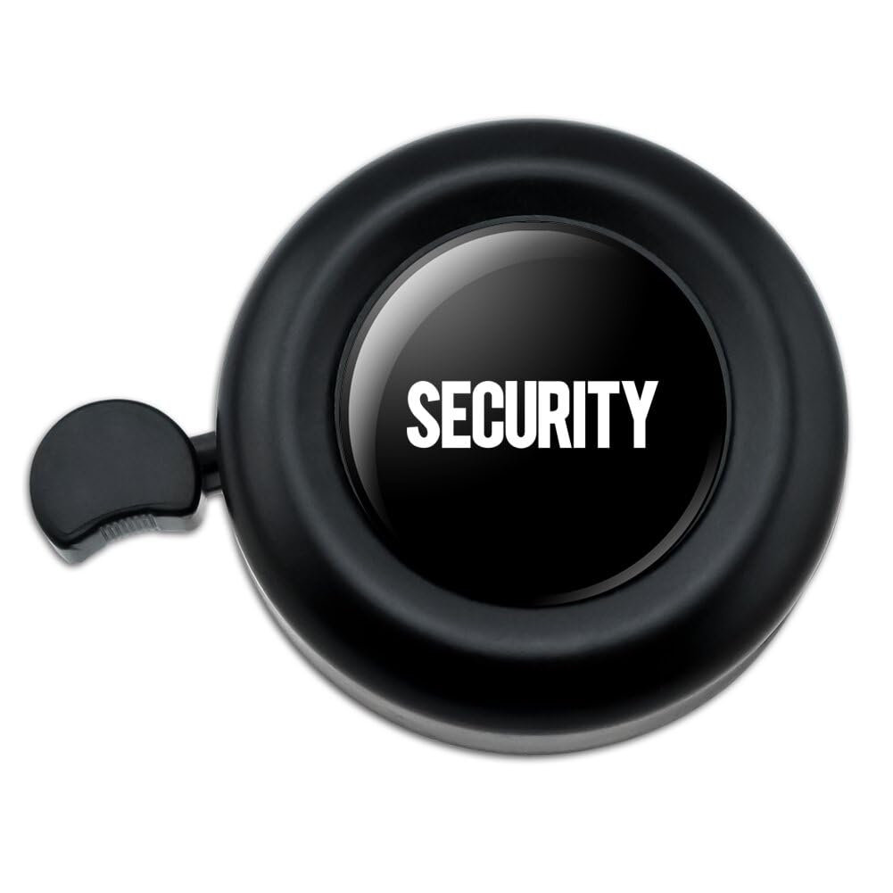 Graphics & More Security Bicycle Handlebar Bike Bell