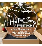 ZAGKOO New Home Ornament 2024 - House Warming Gifts New Home, New Home Gift Ideas, Housewarming G...