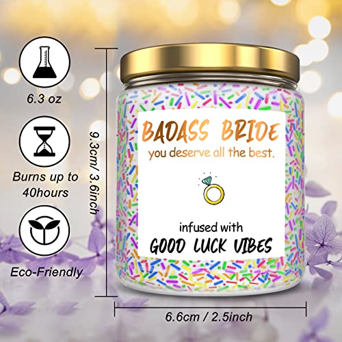 Gifts For The Bride Bridal Shower Gift For Bride To Be Christmas Soy Candle Gift For Best Friends, Sister Bachelorette Gifts For Bride Wedding Gifts Engagement Gifts For Couples Scented Candles Gifts #TOP1