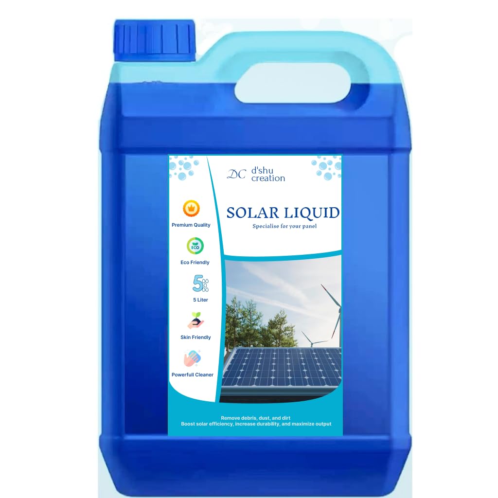 D’SHU CREATION Solar Liquid cleaner for solar dust, Remove Stains, Bird Droppings for get high output from solar (B0D5856RB4) Amazon Price History, Amazon Price Tracker