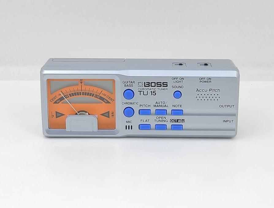 Amazon.com: Boss TU-15 Chromatic Tuner with Accu-Pitch