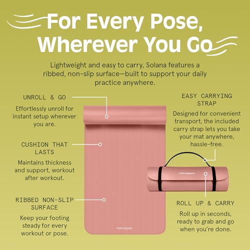 image for Retrospec Solana Yoga Mat 1