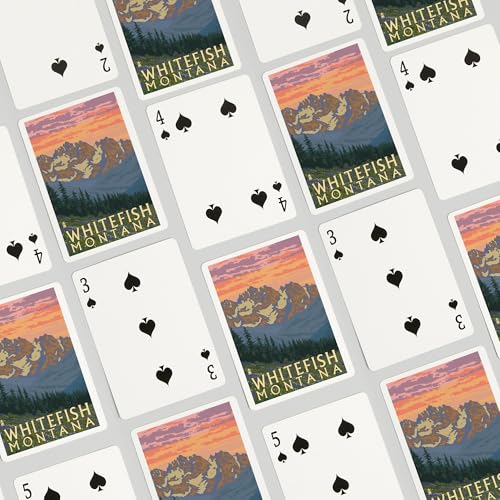 Baraja de Poker Lantern Press 52 Cartas Flores miniatura 4