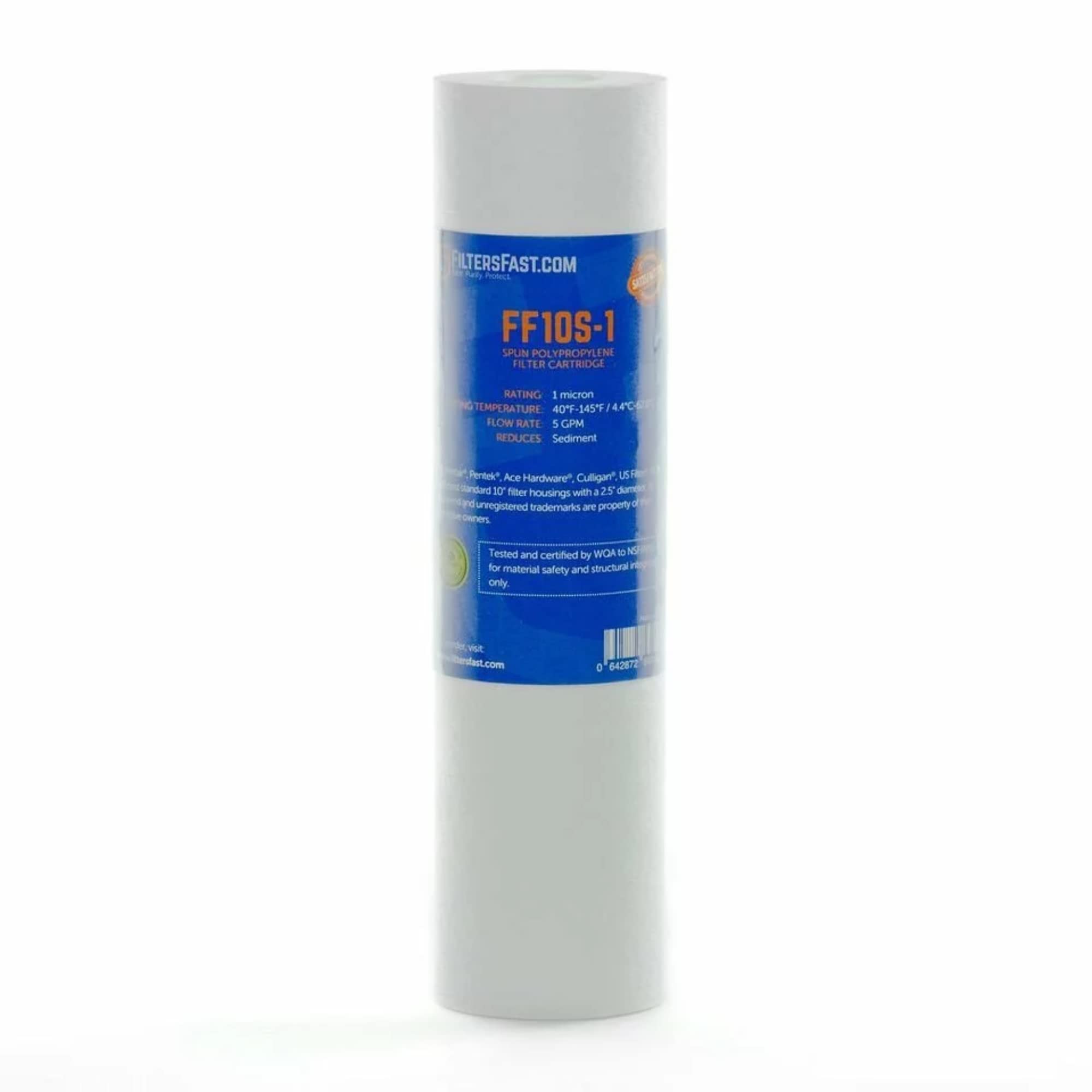 Filters Fast FF10S-1 Compatible Replacement Sediment for Pentek P1 Water Filter Cartridge 10-Inch
