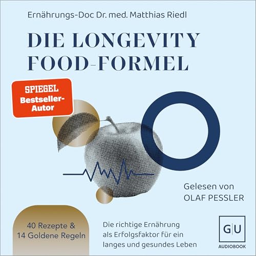 Page de couverture de Die Longevity-Food-Formel