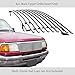 APS Compatible with Ford Ranger 1993-1997 Main Upper Stainless Steel SS Chrome Billet Front Grill Grille Insert F85013A