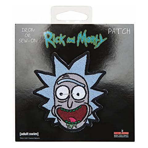 Rick and Morty - Rick Patch Cover