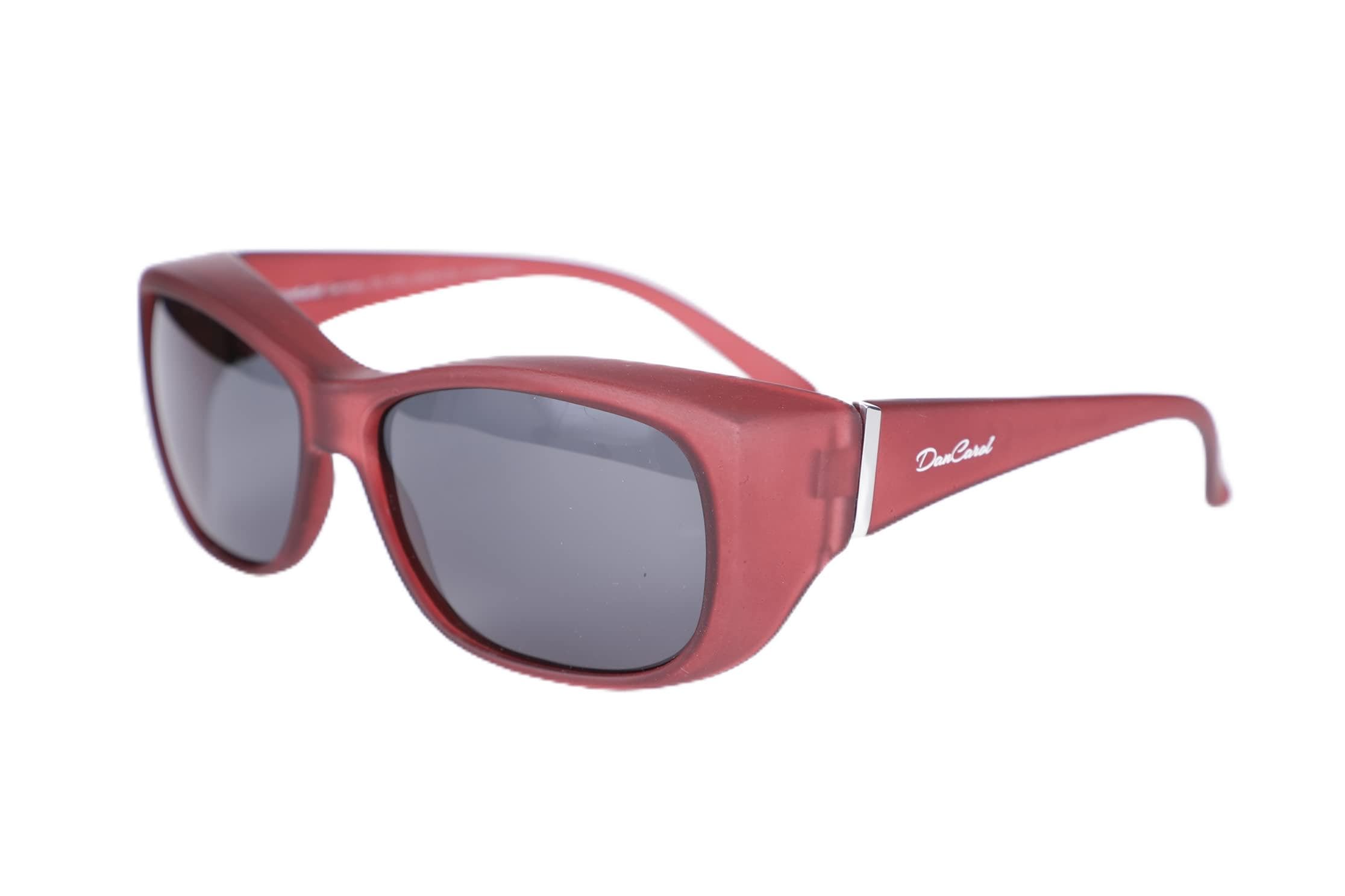 DanCarol DC-POL-2045-C4-Rot Überbrille-polarisierten