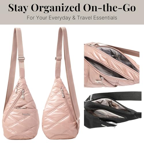 Image of Baggallini Mini Sling - 12x7 Sling Crossbody Bag Backpack with Adjustable Shoulder Strap