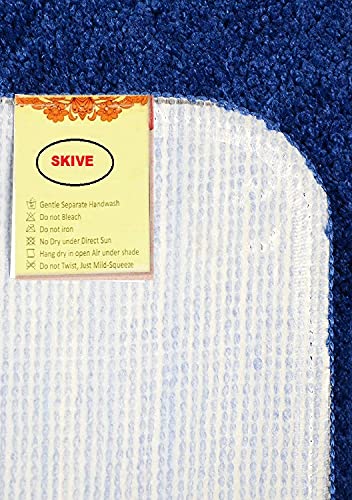 Image of SKIVE India Kitchen Mat and Runner with Anti Skid Backing,Colour Biege (40x120(40 x 60) CM