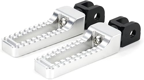 LIUSHUAIRIYONGPIN Passenger Footpegs Footrests Footpeg Compatible With Yamaha FZ1 Fazer XSR700 XSR900 NIKEN MT-09 MT09 MT-07 MT03 MT-125 TMAX 530