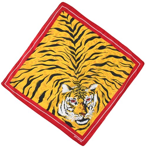 Leopards Print Headscarf Fashionable Women Handkerchief Trendy Headbands for Casual Wear