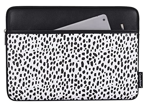 Funda para portátil y tablet acolchada de 13" con dos bolsillos de protección