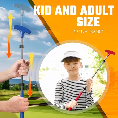 Image of Kids Putter Adjustable Length Junior Golf Club for Boys Girls Ages 2-12