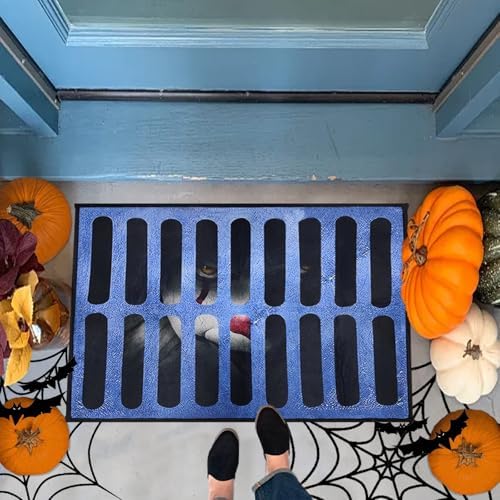 Halloween 3D Doormat 60 x 40 cm Funny Scary Doormat Decoration (B...