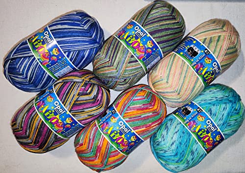 Opal/Sockenwolle / 4 ply/fädig / 6 x 100g. / ABO - September - 2022 / Opalwolle/Rofu/Regia/Sockenwolle Cover