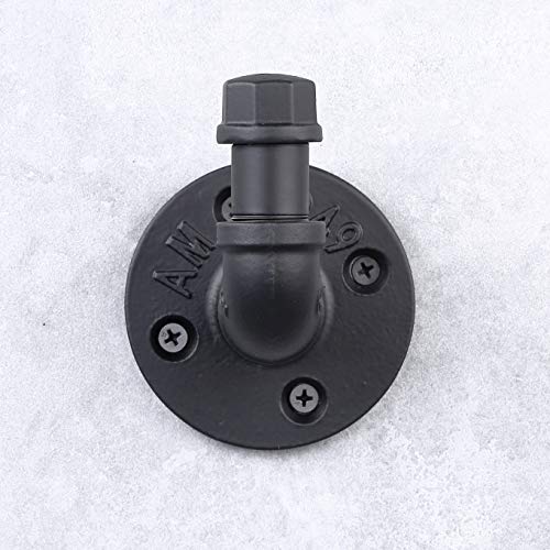 3packindustrialstylerobetowelhookwallmountedmetalironpipecoathangerhatholderbagrackforbathroombedroomkitchenrustfreeblack Urban Country Home Decor 3 pack industrial style robe towel hook wall mounted metal iron pipe coat hanger hat holder bag rack for bathroom bedroom kitchen rust free black urban country home decor