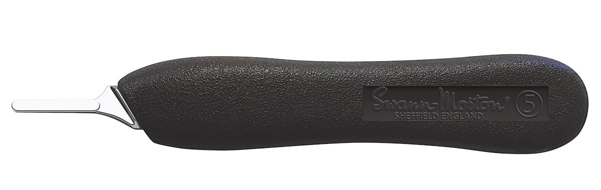 Kosmetex Skalpellgriff Nr. 5 Swann Morton Ergonomic Skalpellhalter für Nr.3 Klingen