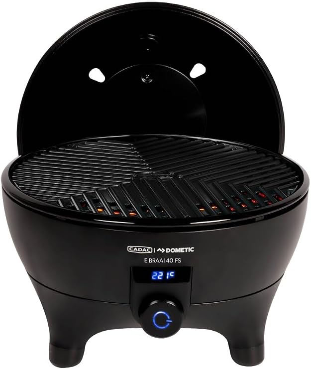Aygaz Cadac Ebraai 40 FS Elektrikli Barbekü ve Mangal - Hızlı Isınma, Ayarlanabilir Sıcaklık
