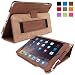 Snugg Flip Stand Case for Apple iPad Mini 4 - Brown