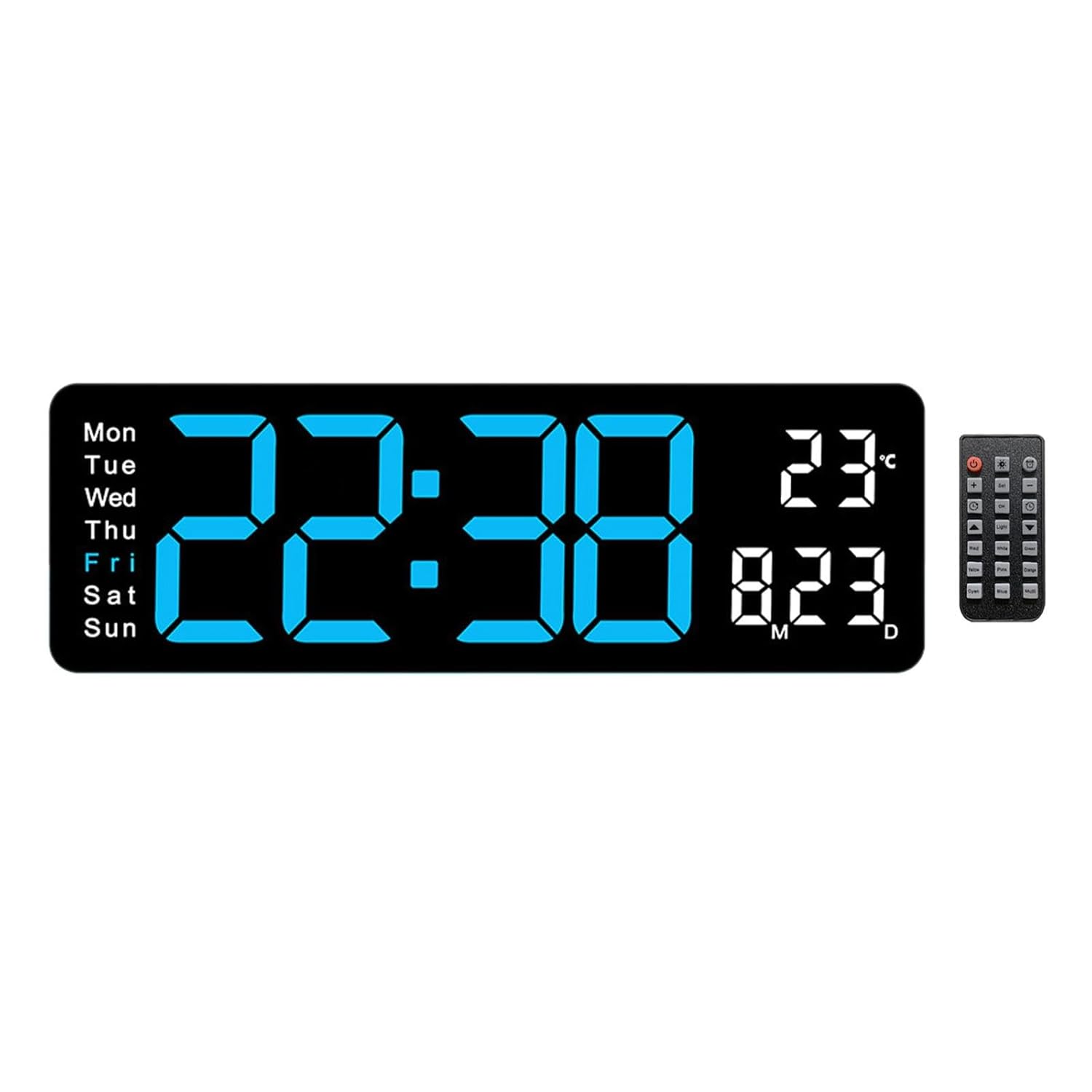 Buy ATORSE® Digital Alarm Clock Portable LED Display Mini Clock for