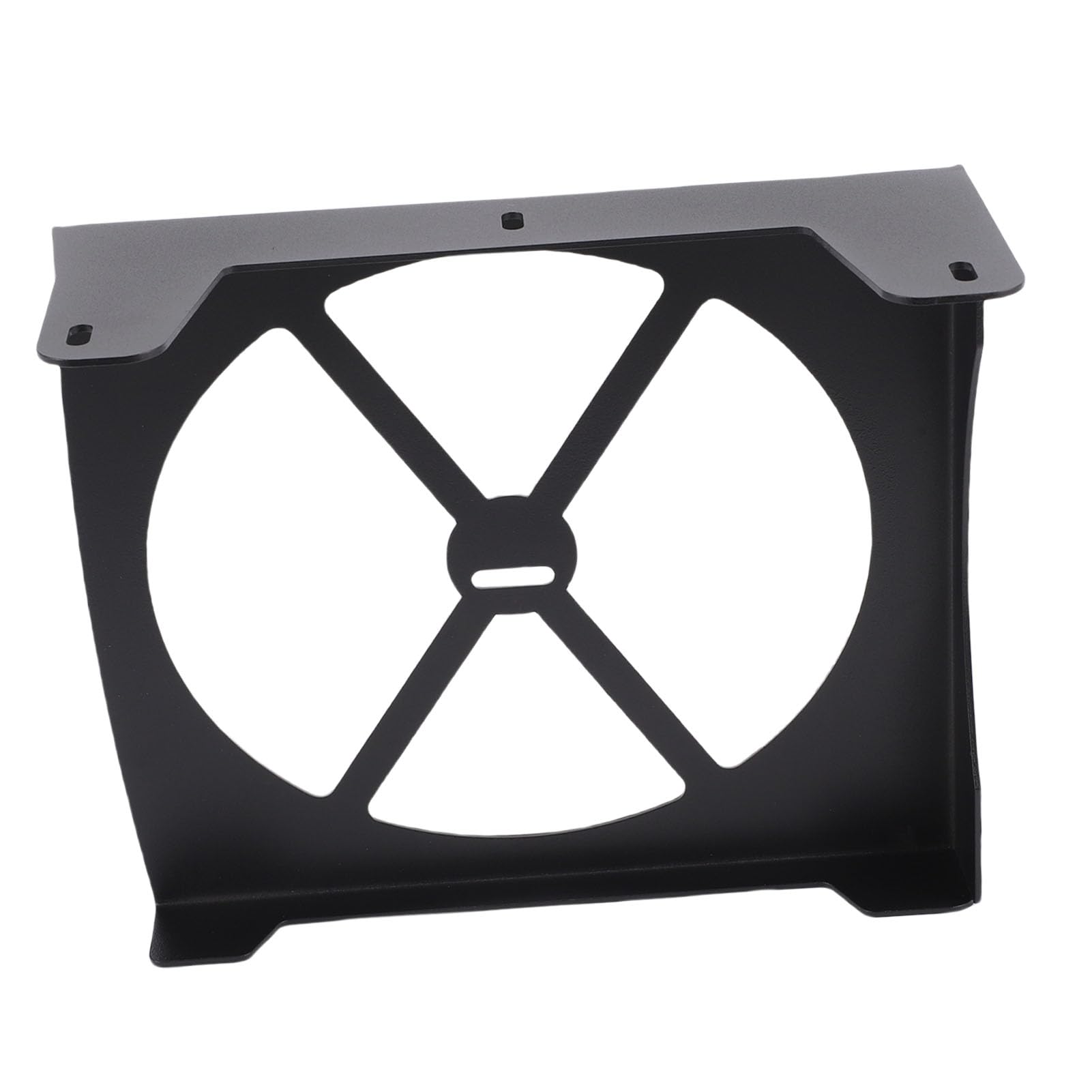 VELATEMOR Soporte de Metal para Consola Debajo del Escritorio, Ventilación Eficiente, Soporte Horizontal Delgado para Configuración de Juegos