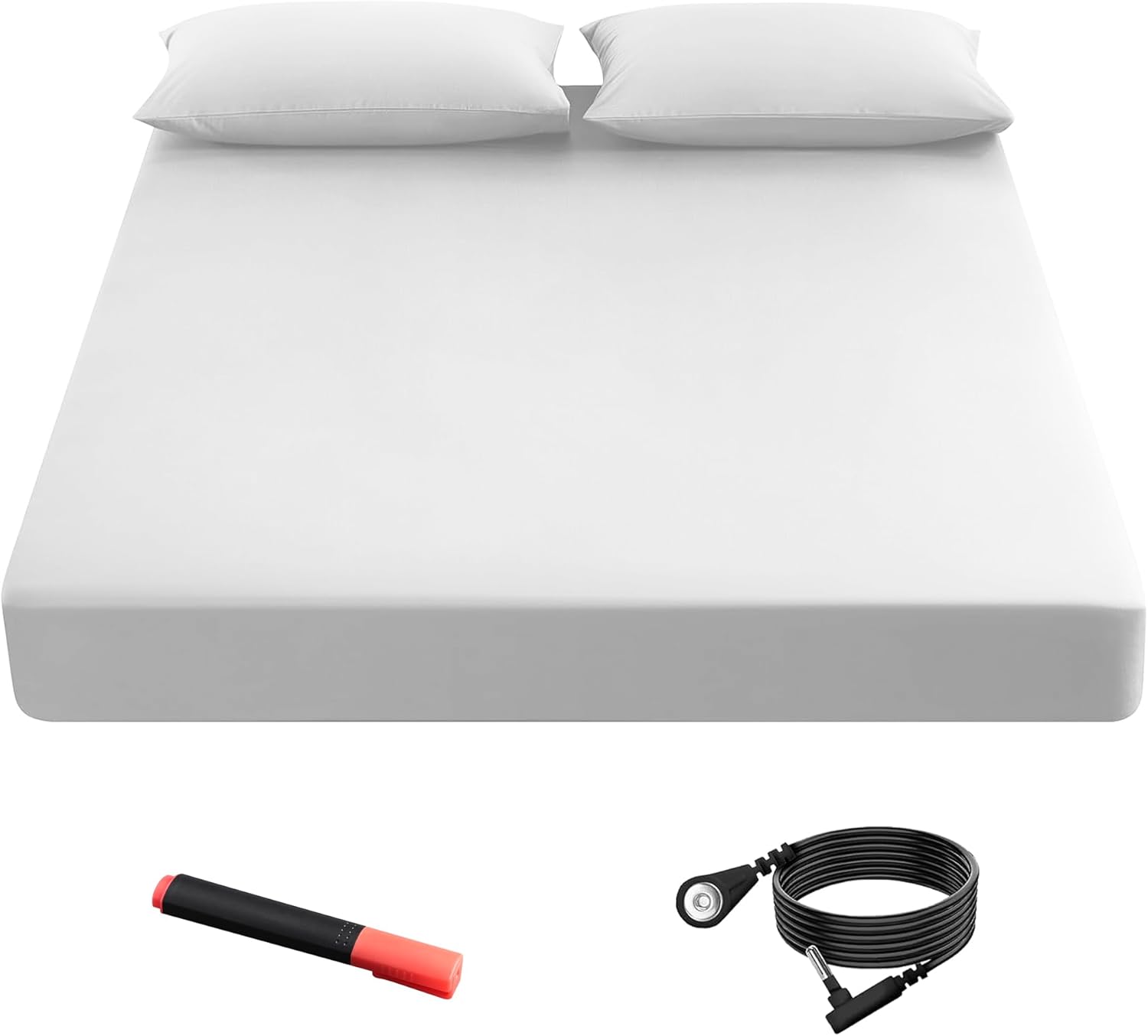 Grounding Fitted Sheets 90 Organic Cotton+10 Pure Silver