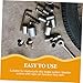 CHICAMPERA Brake Bleeder Nipple Cap M10 Bolt Motorcycle and Car Grease Fitting Caps Easy to Use and Install