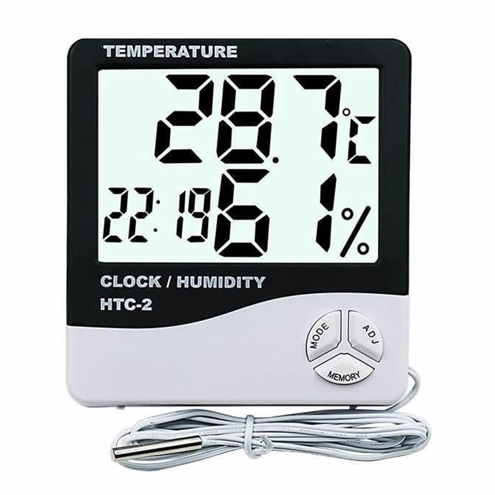 SANEC HTC-2 Dijital Termometre Sıcaklık Ve Nem Ölçer Problu