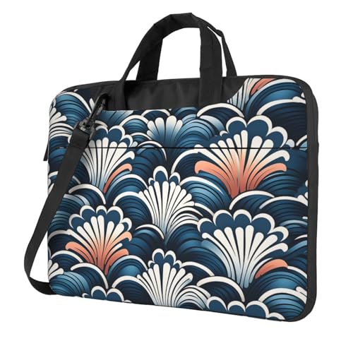 Bolso bandolera para laptop con patrón chino KHiry miniatura 1