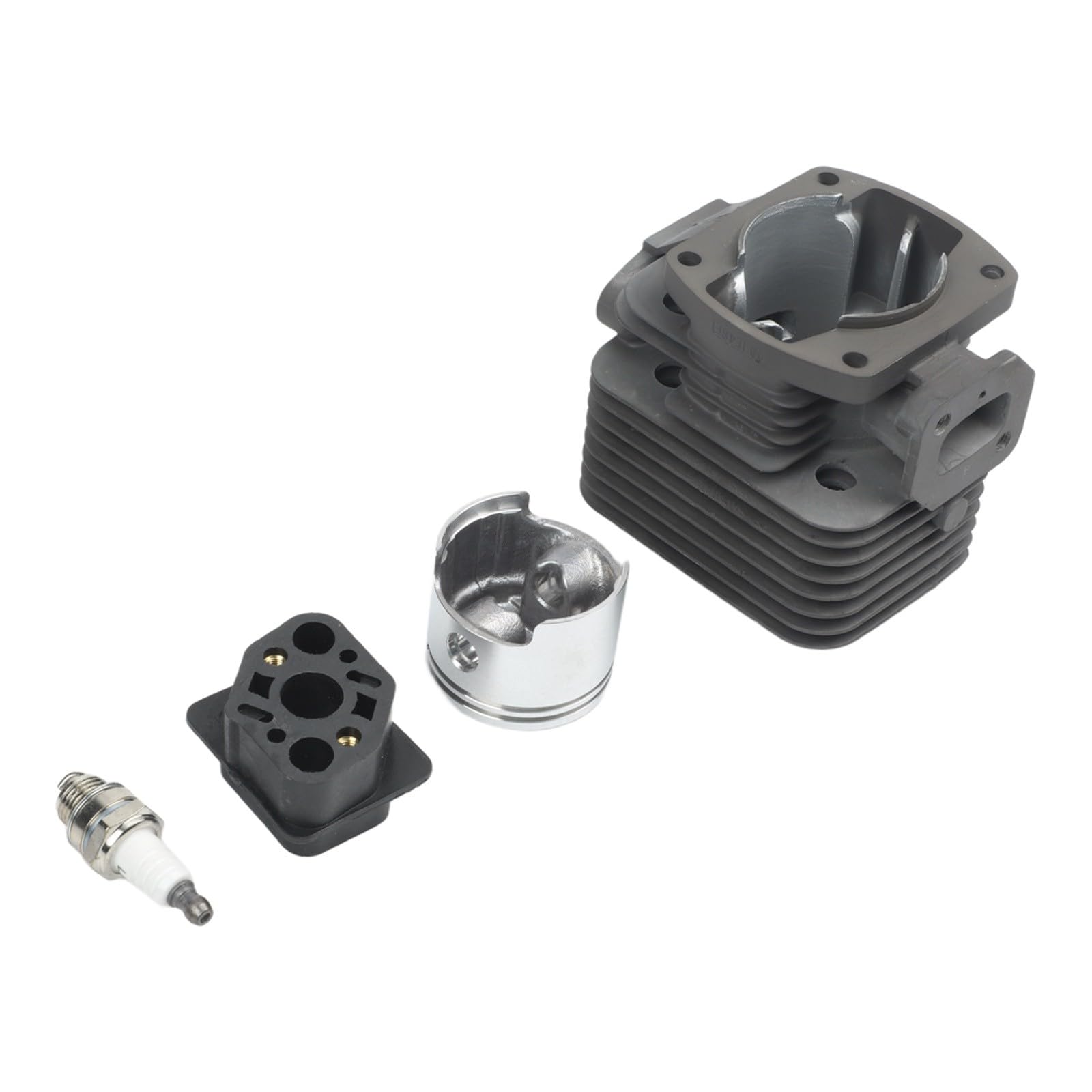 FUBESK Kit de pistón cilíndrico Pb-770 Pb-770H Pb-770T Soplador de mochila, juego de reconstrucción de motor de metal con anillos de junta de cojinete de pasador, A130001050 V100000290 Arrancador de