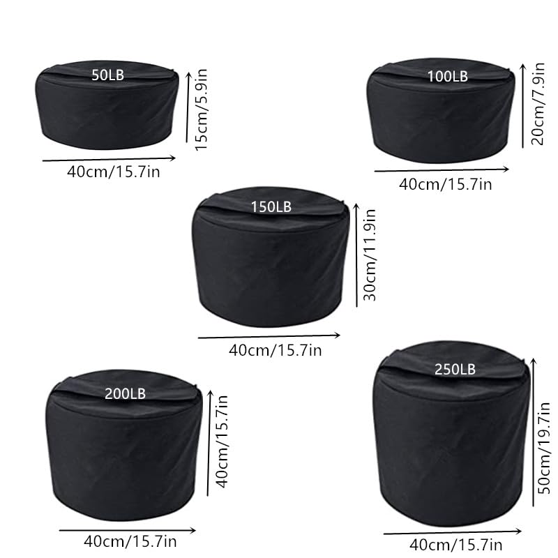 Sport Sandbag, Power Bag 50LB-250LB Sacchi di Sabbia da Allenamento Regolabili for carichi Pesanti Pesi Fitness Boxe Sollevamento Fitness