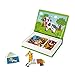 Janod - Magneti'Book Animaux- Jeu Éducatif Magnétique 40 Pièces - Dès 3 Ans, J02723