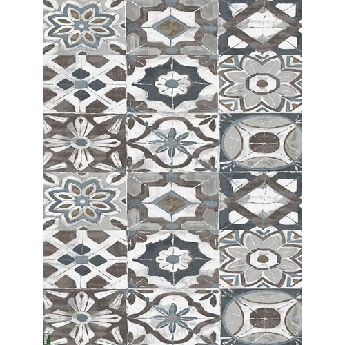 Alfombra cocina lavable 50x170 antideslizante vintage pasillo 3