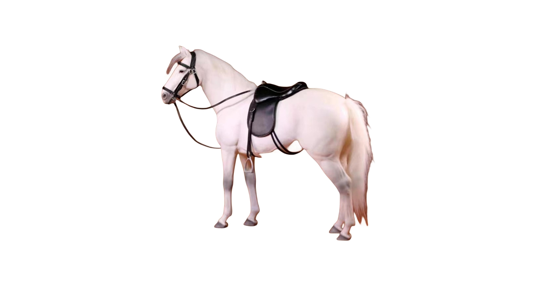Amazon | HiPlay MRZ 1/6 ドイツのハノーバー馬 動物 フィギュア