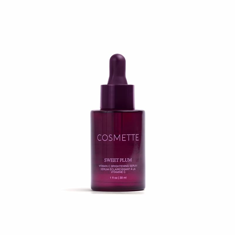 Óleo facial Cosmette Sweet Plum com vitamina C e esqualano, 30 mL