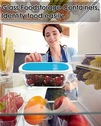 1 Qt Square Glass Baking Dish With Lid, 6X6 Baking Dish For Oven, Small Glass Food Bakeware #TOP3