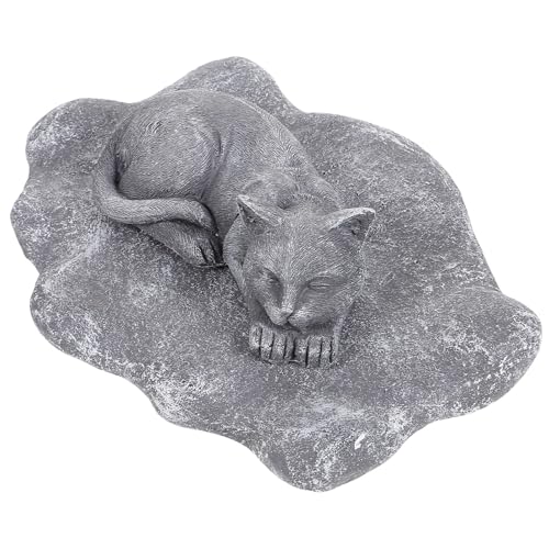VALICLUD Pierre Tombale pour Chien en Résine Ornement Funéraire Extérieur Souvenir pour Jardin Animaux de Compagnie